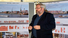Wallhalbinsel-Lübeck--Senator-Boden-präsentiert-Wettbewerbssieger
